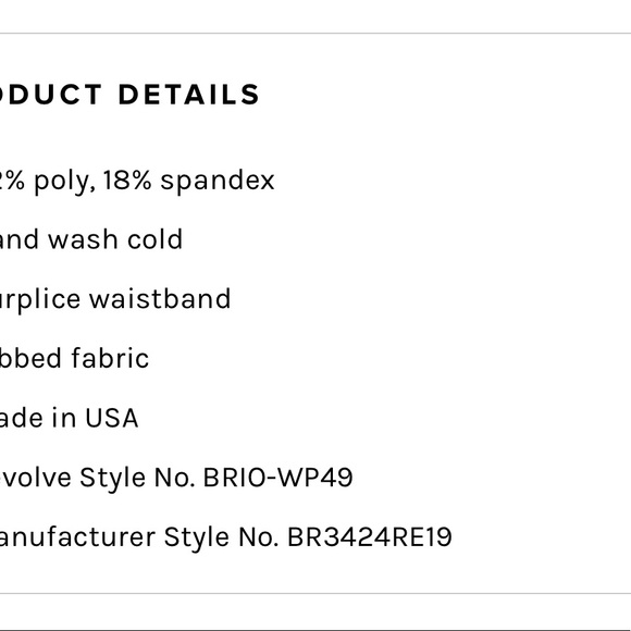 Beach Riot Cara Ribbed Leggings - Red - Picture 8 of 9